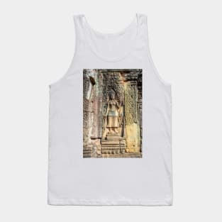 Bas Relief Statue, Bayon Temple Tank Top